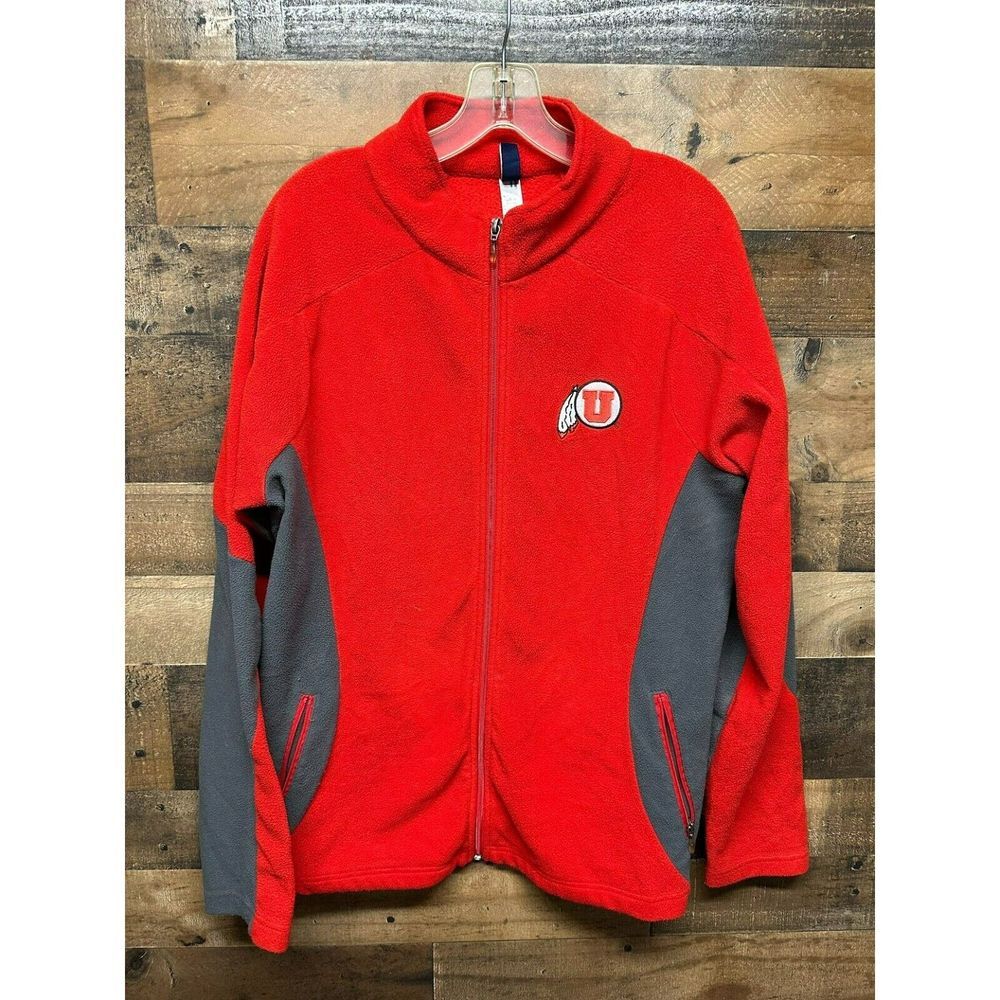 Gear for Sports‎ Women's Utah Utes Fleece Zip Up Jacket Size X-Large